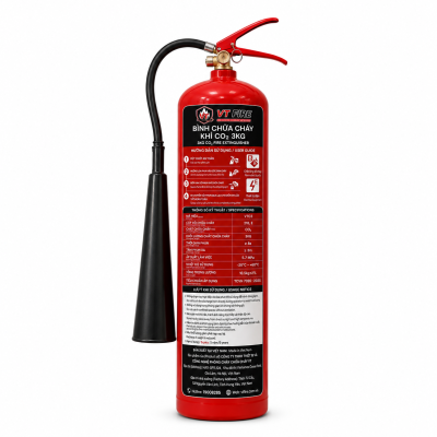 Bình chữa cháy khí CO₂ 3kg VTC3